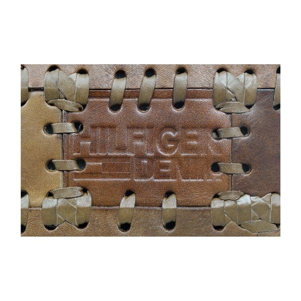 Taburet din piele HMS collection Patchwork-image-3