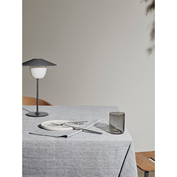 Față de masă din bumbac Blomus, 160 x 300 cm, gri-image-1