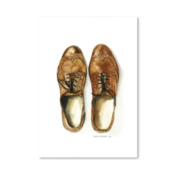 Poster Americanflat Oxfords II by Claudia Libenberg, 30 x 42 cm