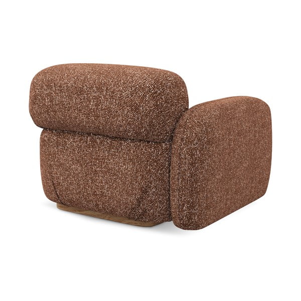 Modul pentru canapea modulară portocaliu/maro (cu colț pe partea stângă) Ailani – Makamii-image-4