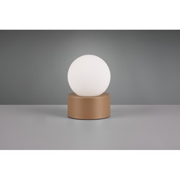 Veioză albă-maro (înălțime 17 cm) Countess – Reality-image-3