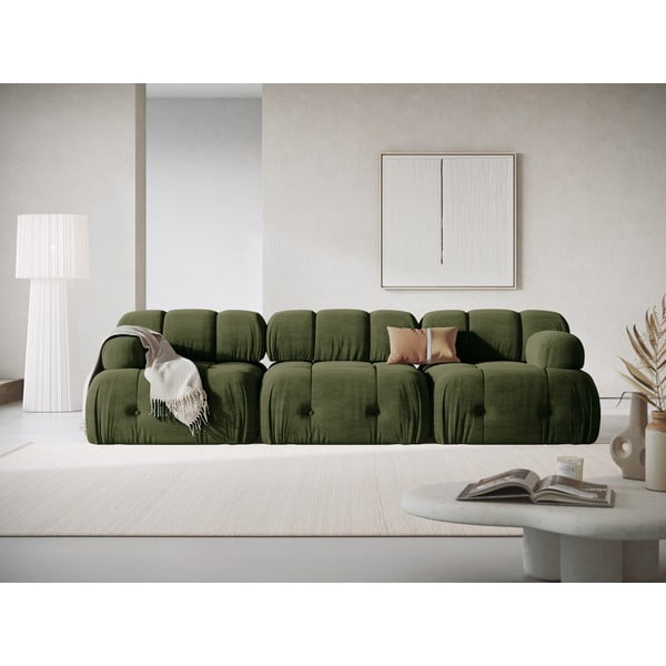 Canapea verde-închis 288 cm Ferento – Cosmopolitan Design-image-2