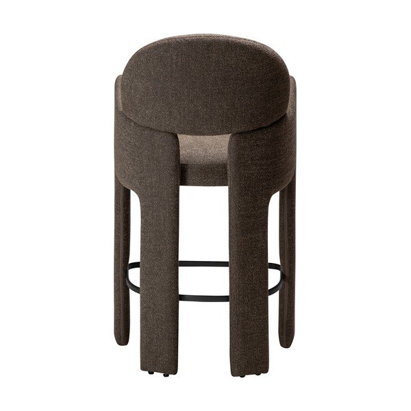 Scaun de bar maro (înălțime șezut 68,5 cm) Aole – DAN-FORM Denmark-image-4