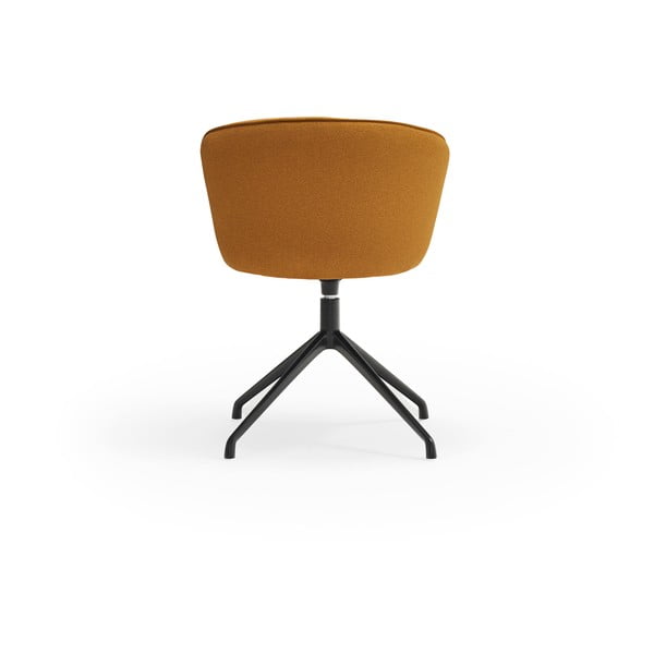 Set de scaune de sufragerie galben muștar 2 buc. tapițat Add – Teulat-image-3