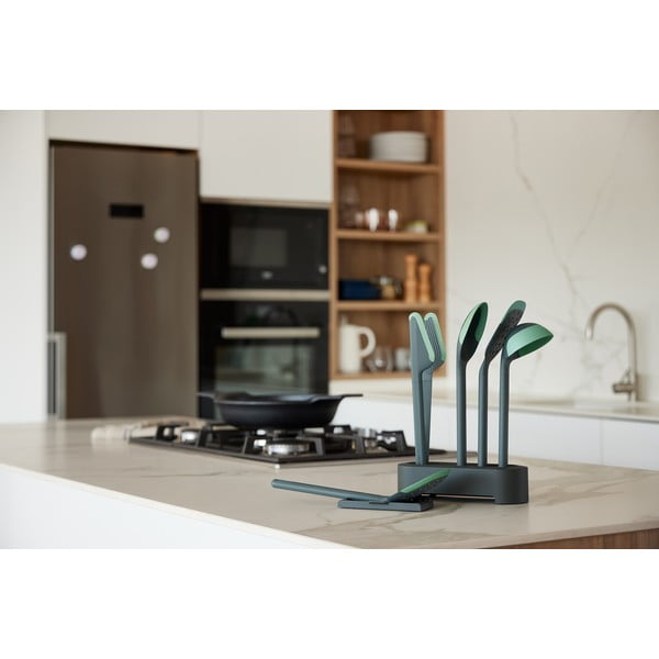 Set de ustensile de bucătărie cu suport 5 buc. – Lékué-image-4