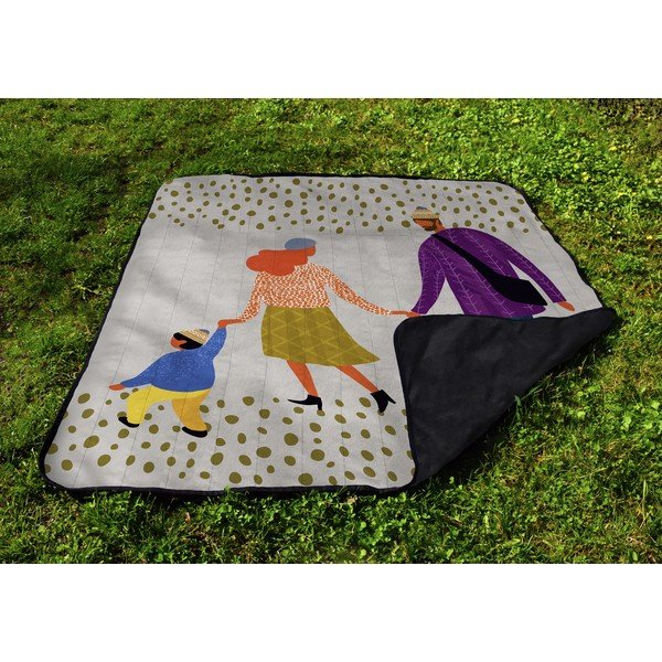 Pătură de picnic Butter Kings Family, 145 x 180 cm-image-1