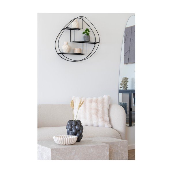 Pernă decorativă din blană artificială 45x45 cm Galena – House Nordic-image-1