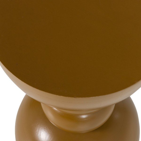 Măsuță auxiliară rotundă din lemn de mango ø 35 cm Miel – WOOOD-image-3