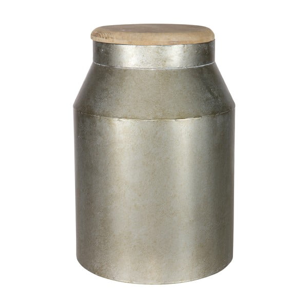 Recipient metalic deorativ BePureHome Barrel, 39 cm h