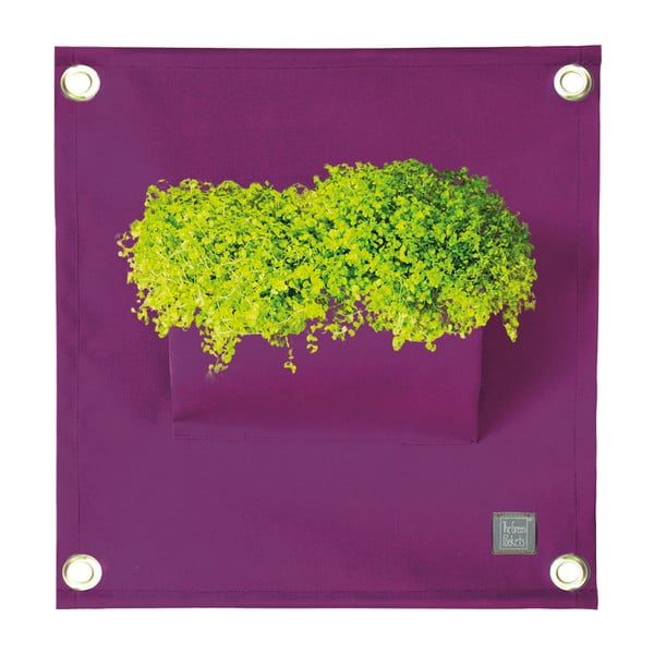 Ghiveci pentru flori The Green Pockets Amma, 45 x 50 cm, mov