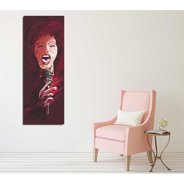 Tablou pe pânză Singer, 30 x 80 cm-image-1