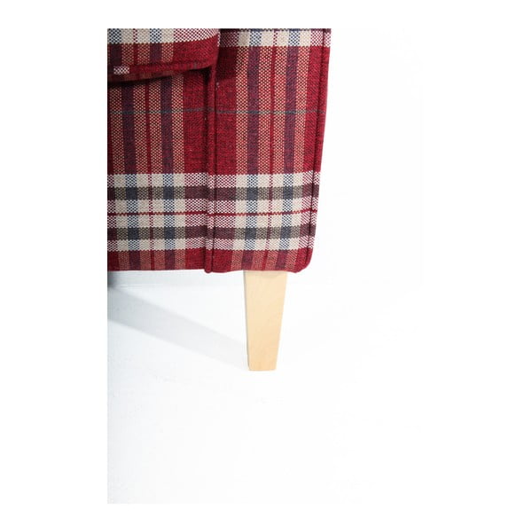 Fotoliu înflorat Max Winzer Lorris, roșu-image-2