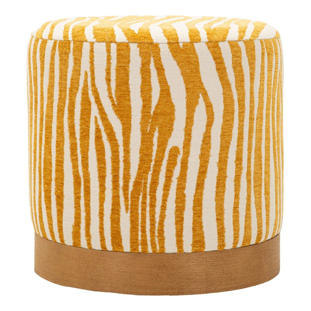 Puf galben muștar Savana – Mauro Ferretti