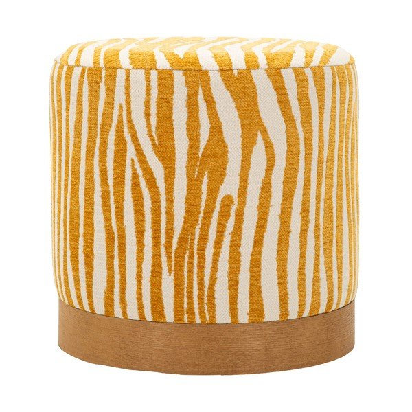 Puf galben muștar Savana – Mauro Ferretti