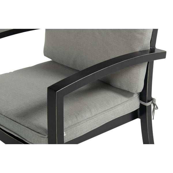 Scaun de grădină gri din metal Rosario – Hartman-image-3