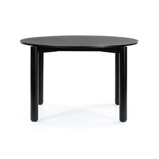 Masă dining rotundă Teulat Atlas, ø 120 cm, negru