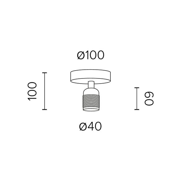 Plafonieră Sotto Luce Uno, alb-image-2