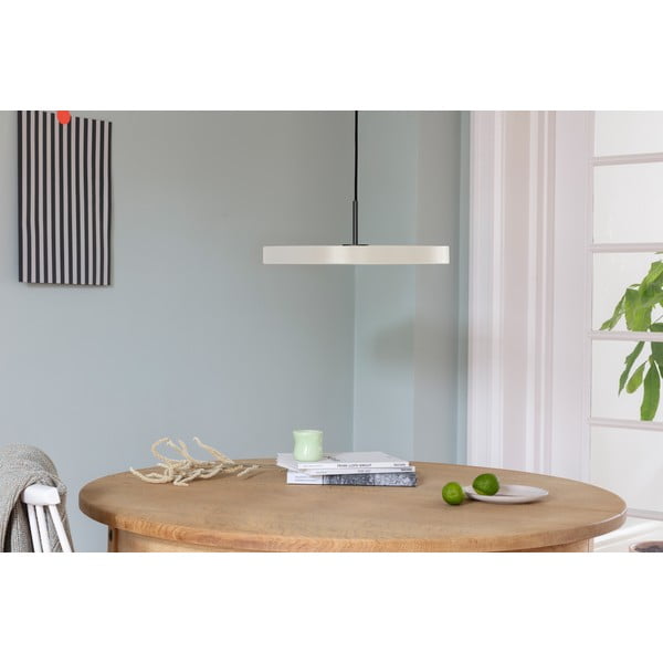 Lustră crem LED cu intensitate reglabilă cu abajur din metal ø 43 cm Asteria Plus Medium – UMAGE-image-1