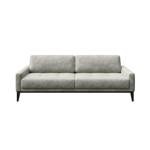 Canapea MESONICA Musso Tufted, gri, 210 cm