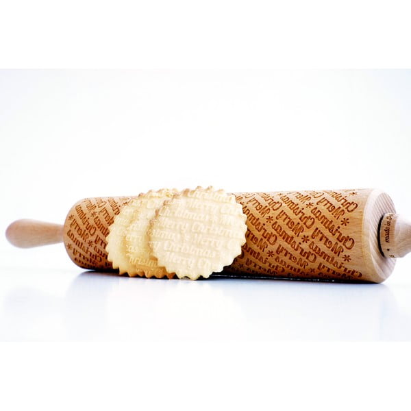 Sucitor din lemn cu detalii de Crăciun în relief Valek Merry Christmass-image-3