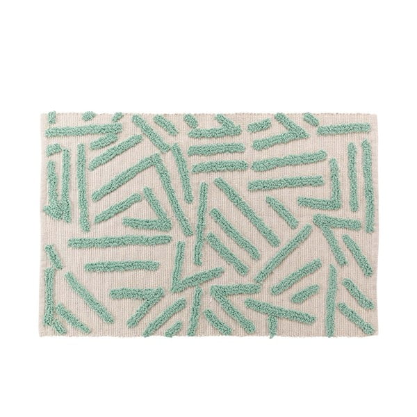 Covor verde mentă-crem lavabil 60x90 cm Athena – douceur d'intérieur-image-4