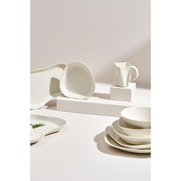 Farfurii albe 2 buc. pentru desert Lux – Kütahya Porselen-image-1