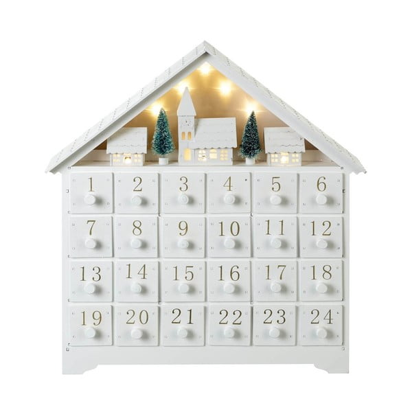Calendar Advent cu iluminație LED Parlane, înălțime 36 cm