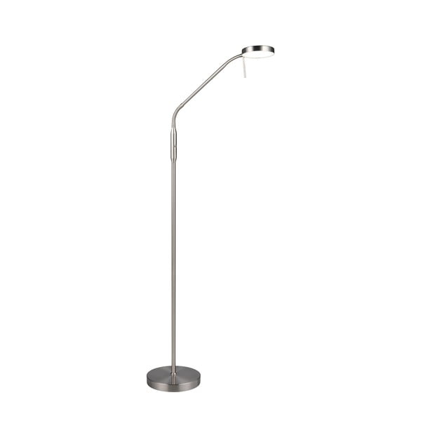 Lampadar argintiu LED (înălțime 160 cm) Moreno – Reality