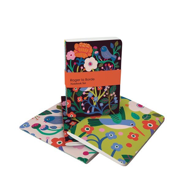 Carnețele 64 pag. A6 3 buc. Birdsong – Roger la Borde-image-1