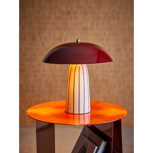 Veioză din ceramică cu abajur din metal (înălțime 32 cm) Arvid – Bloomingville-image-1