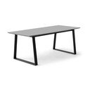 Masă de dining gri antracit extensibilă 100x210 cm Meza – Hammel Furniture