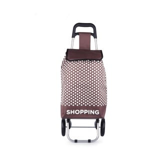 Geantă de cumpărături cu roți Hero Andes, 29 l, maro