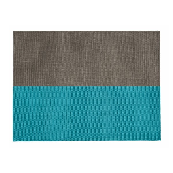 Suport pentru farfurie Tiseco Home Studio Stripe, 33 x 45 cm, bej - albastru
