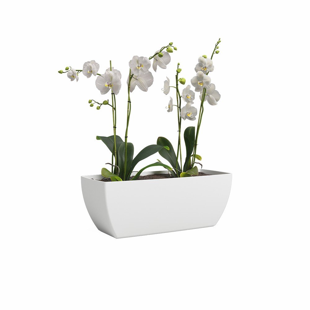 Jardinieră din plastic reciclat 30 cm Siena – Artevasi