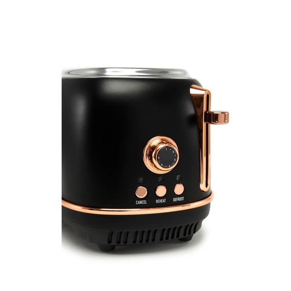 Prăjitor de pâine negru Heritage - Haden-image-2