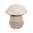Coș de jucării pentru copii bej din material textil ø 23x27 cm Mushroom – Lorena Canals