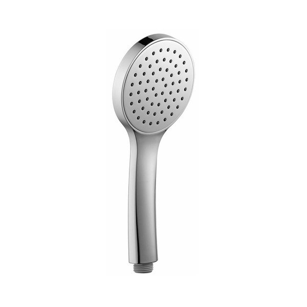 Cap de duș argintiu lucios din plastic ø 10 cm – Sapho