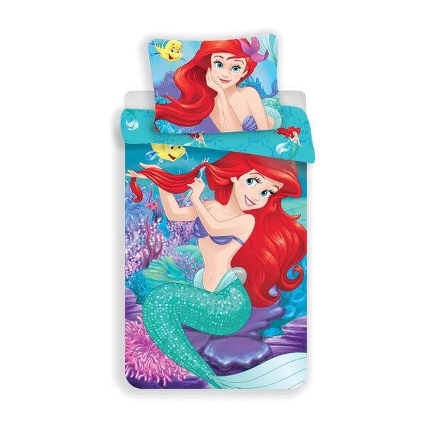 Lenjerie de pat pentru copii din bumbac pentru pat de o persoană 140x200 cm Ariel – Jerry Fabrics