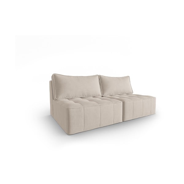 Canapea bej 160 cm Mike – Micadoni Home-image-2