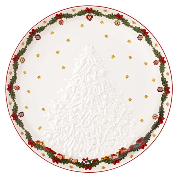 Farfurie de porțelan cu motiv de Crăciun Villeroy & Boch, ø 25,5 cm