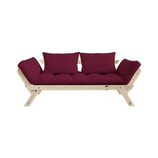 Canapea variabilă Karup Design Bebop Natural/Bordeaux