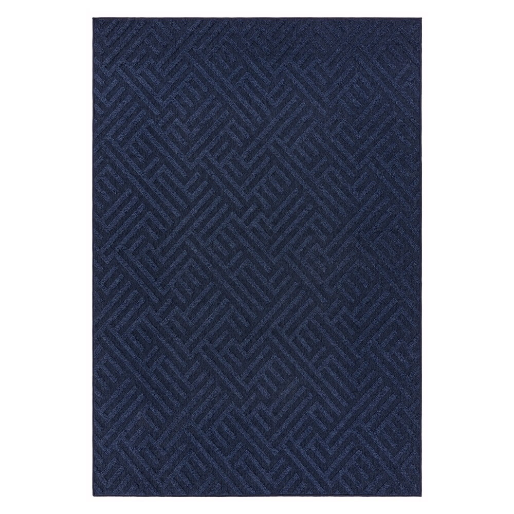 Covor Asiatic Carpets Antibes, 160 x 230 cm, albastru închis