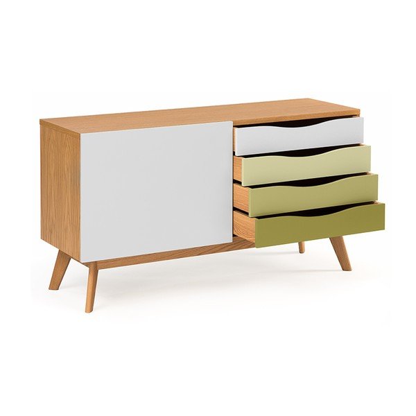 Comodă cu sertare ab-verde Woodman Avon-image-3