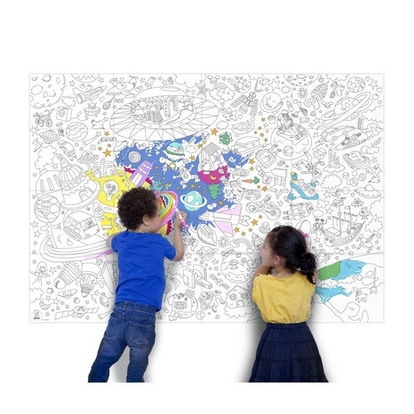 Planșă de colorat OMY Cosmos (70 x 100 cm)-image-1