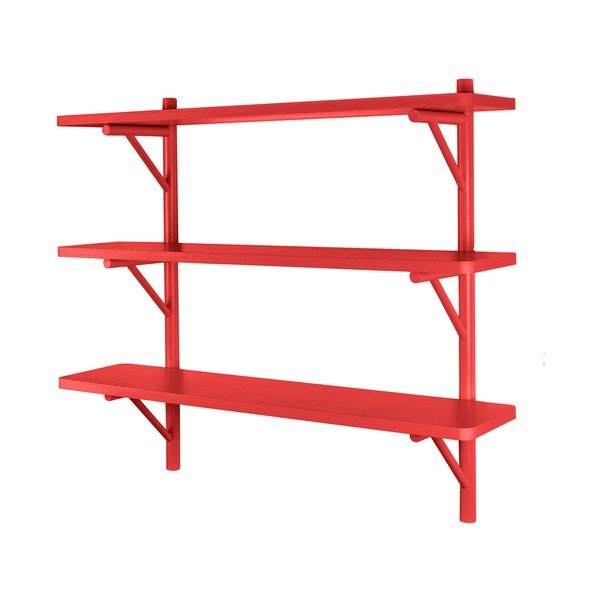 Raft de perete Tenzo Grain, roșu-image-2