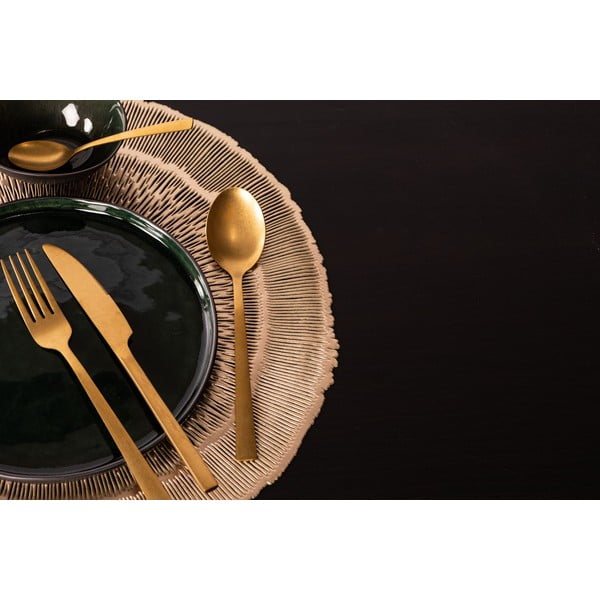 Suport de farfurie Tiseco Home Studio, ⌀ 38 cm, auriu-image-1