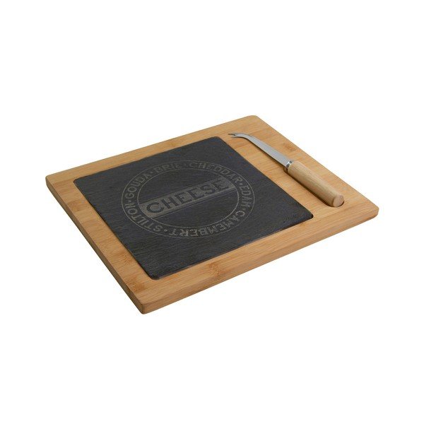 Set tocător servire brânzeturi și cuțit Premier Housewares Cheese-image-1