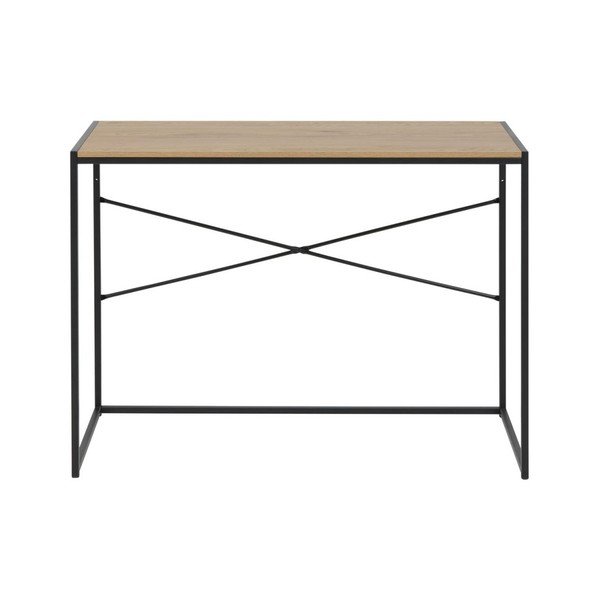 Birou cu blat cu aspect de stejar, Actona Seaford-image-2