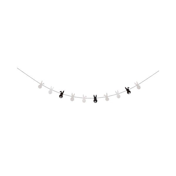 Ghirlandă din hârtie Bloomingville Bunnies, lungime 200 cm