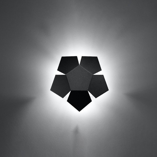Aplică de perete neagră Izar - Sollux-image-2